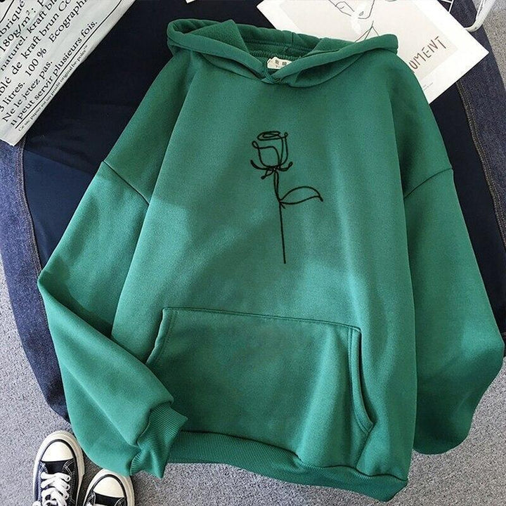 Oversized Cozy Women’s Hoodie - Relaxed Fleece, Casual