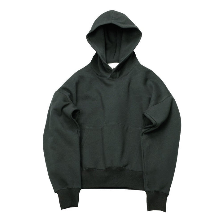 Oversized Relaxed Unisex Hoodie - Boxy Cut, Cotton Layering