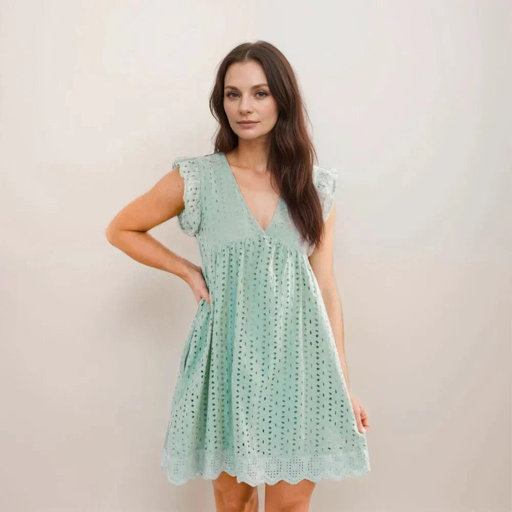 Summer Dresses for Women with Integrated Shorts and Pockets, Lightweight and Breathable Fabric for Ultimate Comfort