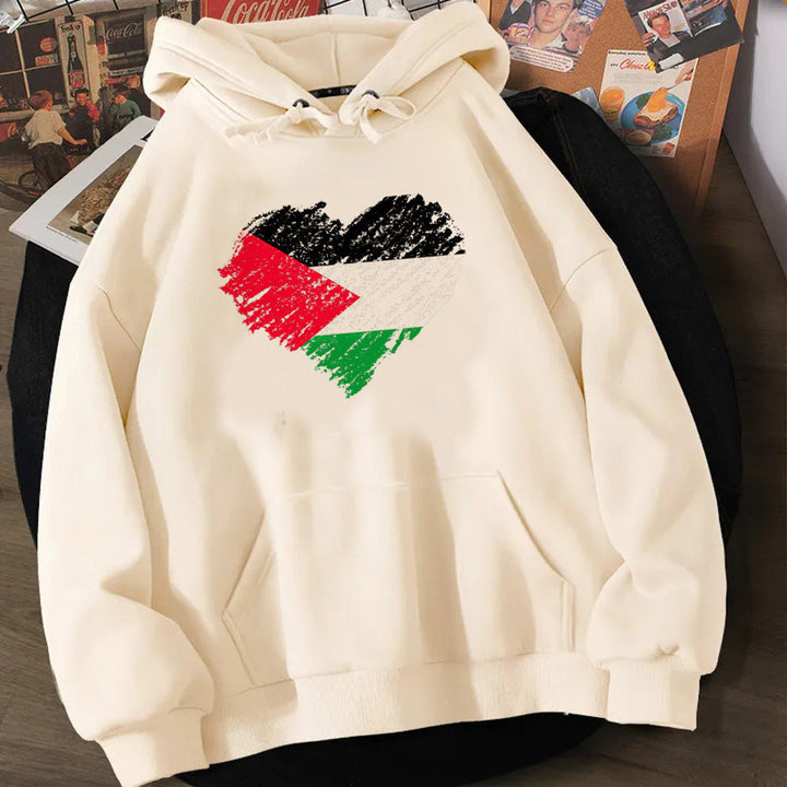 Oversized Cozy Unisex Hoodie - Relaxed Fit, Polyester