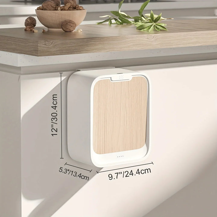 Motion Sensor Trash Can Hanging Bin For Cabinet Door