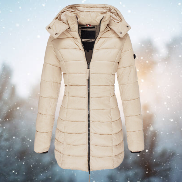Waterproof Women’s Winter Jacket - Mid-Thigh Insulated