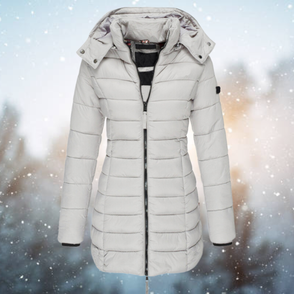 Waterproof Women’s Winter Jacket - Mid-Thigh Insulated