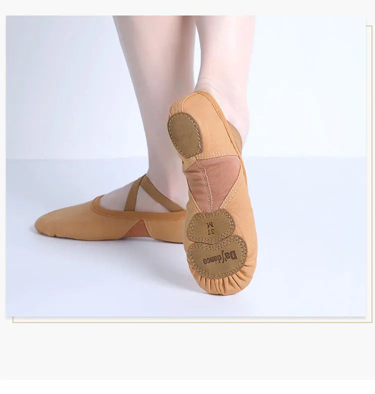Supportive Flattering Women Ballet Shoes - Split Sole Mesh