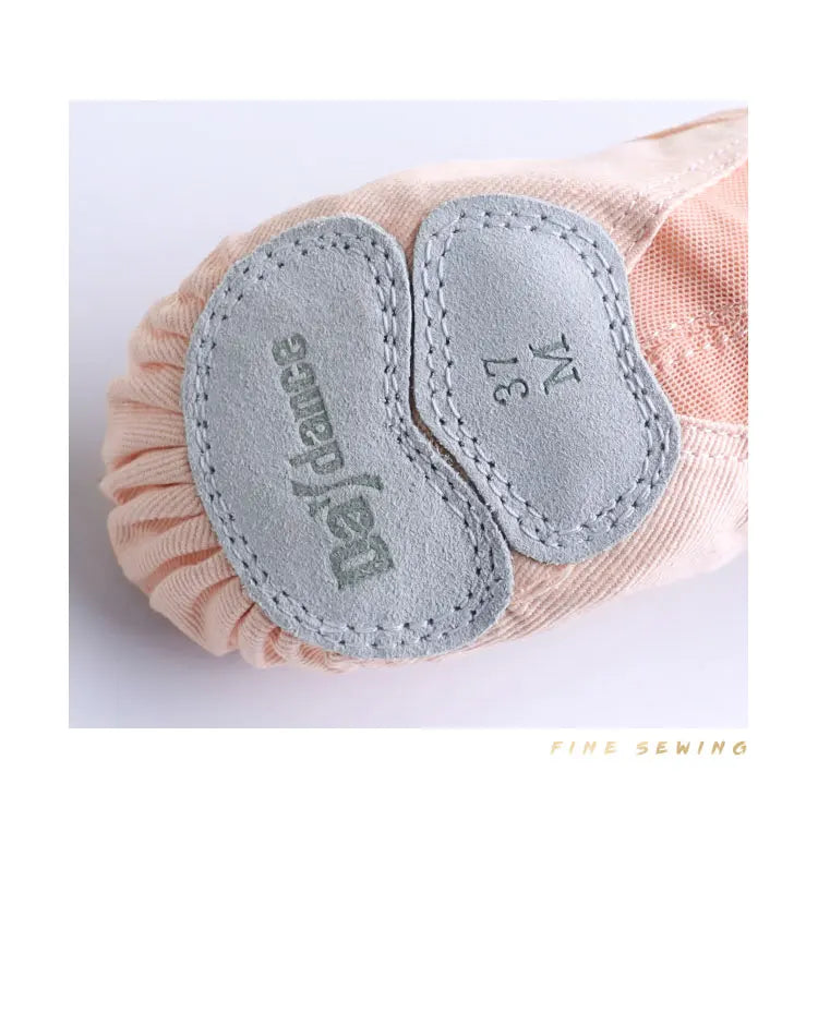 Supportive Flattering Women Ballet Shoes - Split Sole Mesh