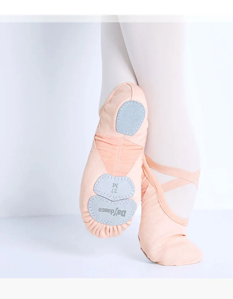 Supportive Flattering Women Ballet Shoes - Split Sole Mesh