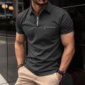 Lightweight men's polo shirt – classic fit, high-quality cotton, for all occasions