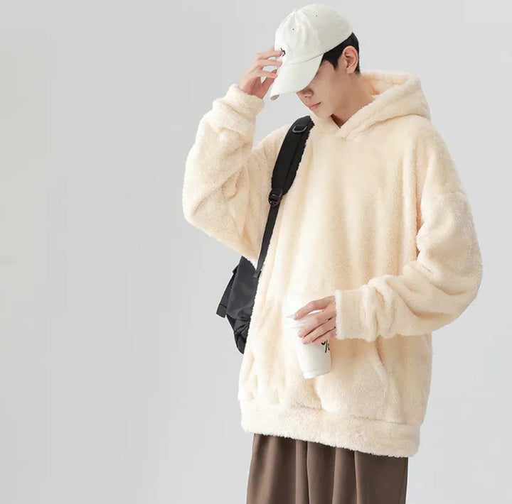Cozy Fluff Hoodie: Ultra-Soft Comfort for Winter Chill