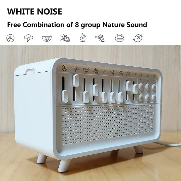 Bluetooth White Noise Speaker Humidifier Night Light