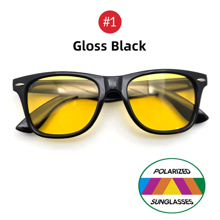 Night Vision Sunglasses Polarized Yellow Lenses UV400 Protection For Enhanced Night Driving Fall 2025 Trend