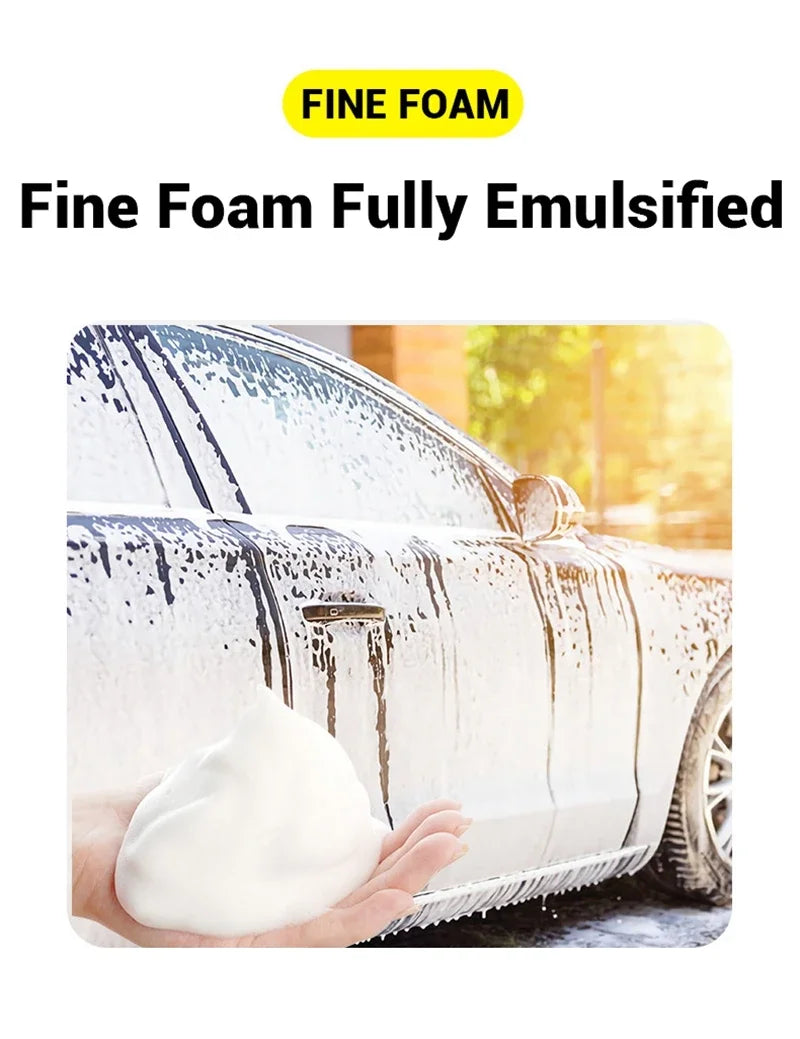 Car Wash Foam Sprayer Bottle Manual Air Pressure Gun