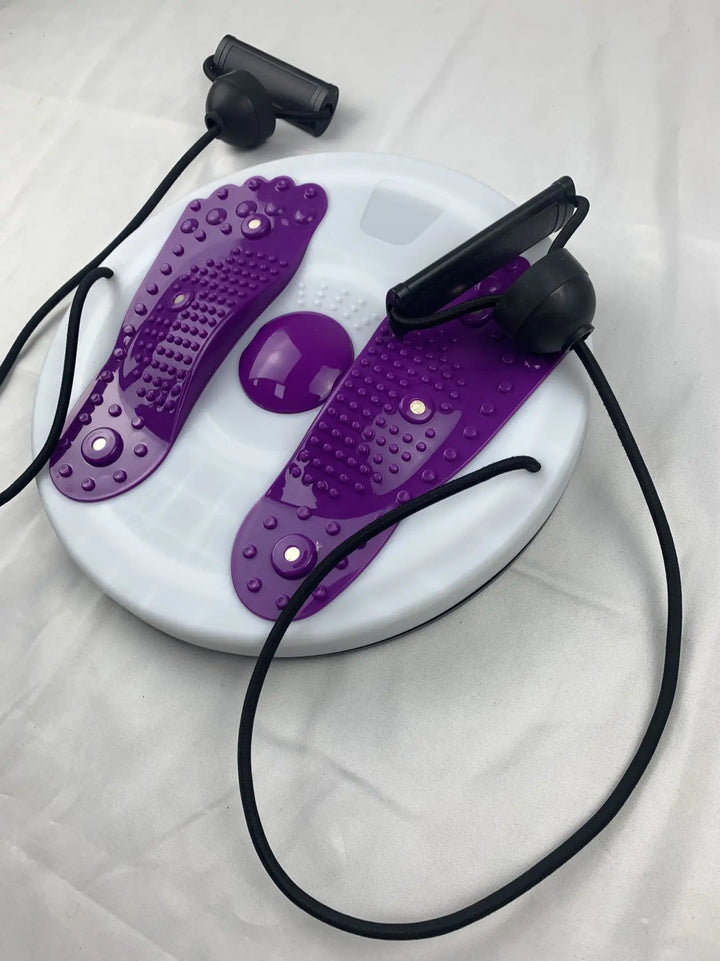 Waist Twisting Disc With Foot Massage Pads Portable Trainer