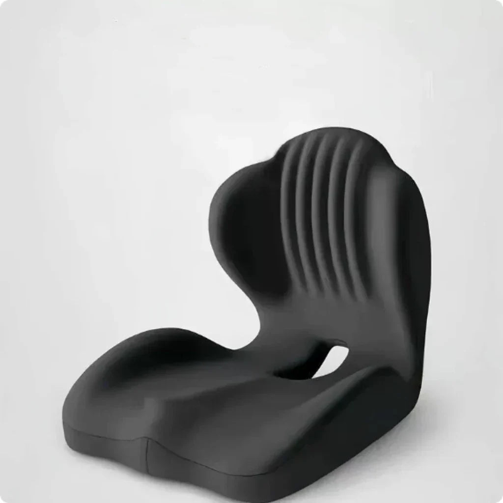 Ergonomic Memory Foam Seat Cushion with Back Support – Lumbar Relief for Office Chair Car Wheelchair 2026