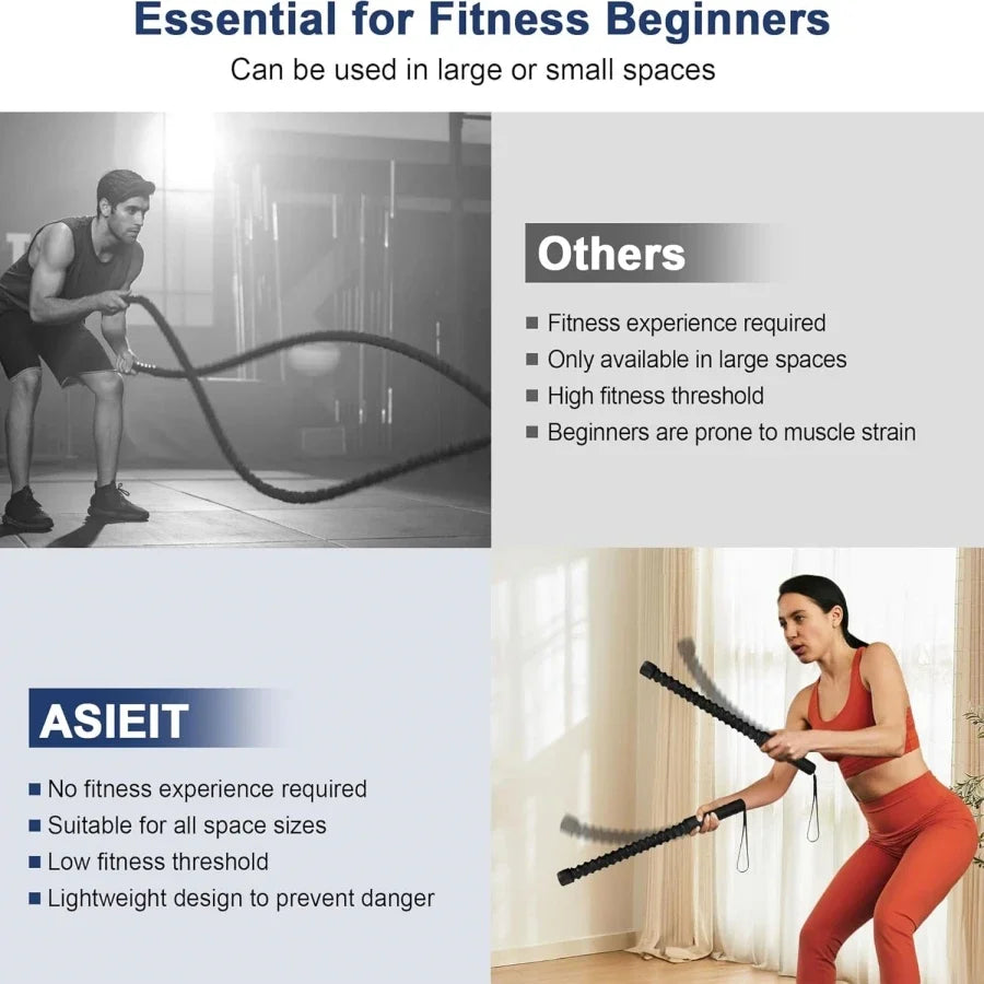 Hand Grip Strengthener 2 Pack Spring Arm Home Gym Exerciser