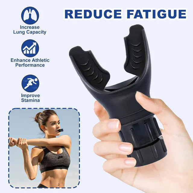 Breathing Trainer Lung Exerciser Adjustable Resistance
