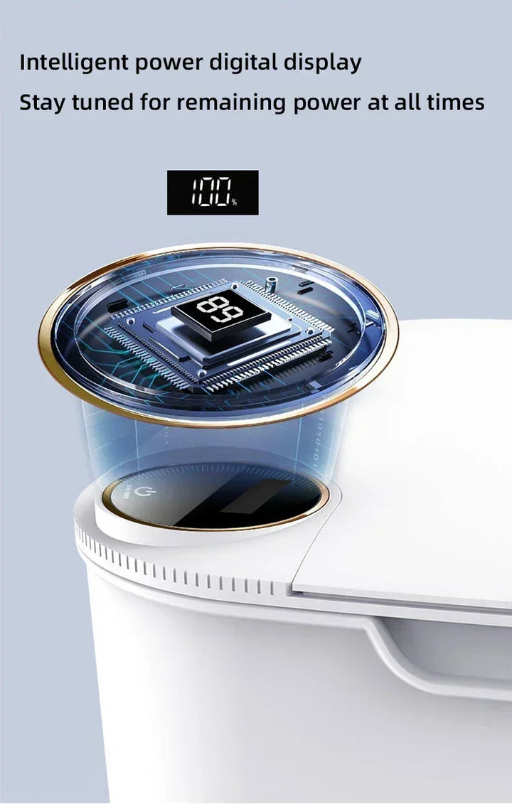 Smart Sensor Trash Can 18L With Display Type C Recharge