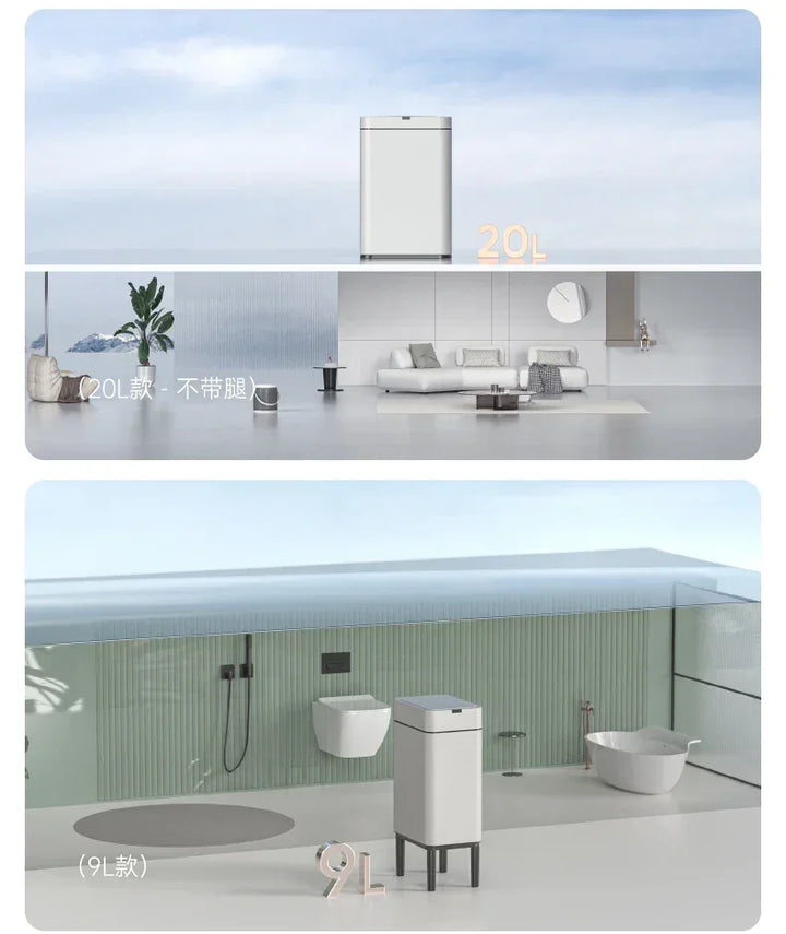 Smart Sensor Trash Can 20L Stainless Steel Waste Bin