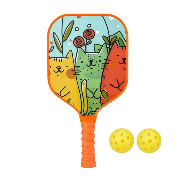 USAPA Approved Kid's Pickleball Paddle Set for Ages 8-12, Lightweight Design with Ergonomic Grip and Shock Absorption