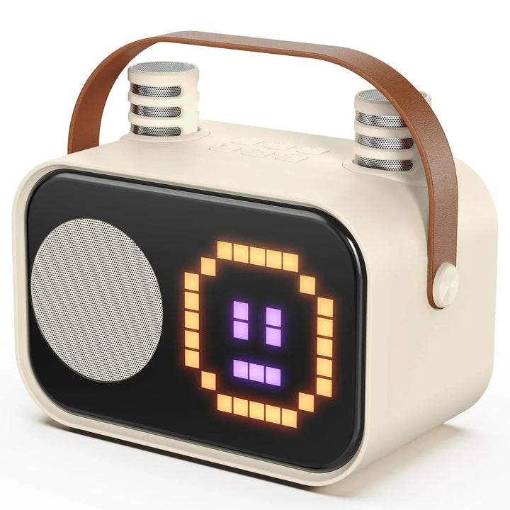 Kids Karaoke Machine Portable Bluetooth Speaker With 2 Wireless Microphones Party Gift 2025