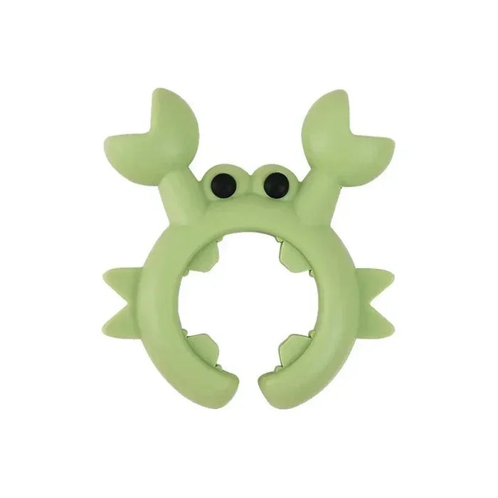 Small Crab Silicone Spatula Rack - Anti Scalding Pot Clip Kitchen Gadget