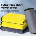 Car Microfiber Towels Double Layer Detailing Cloth Fall 2025 Soft Highly Absorbent Drying Towel