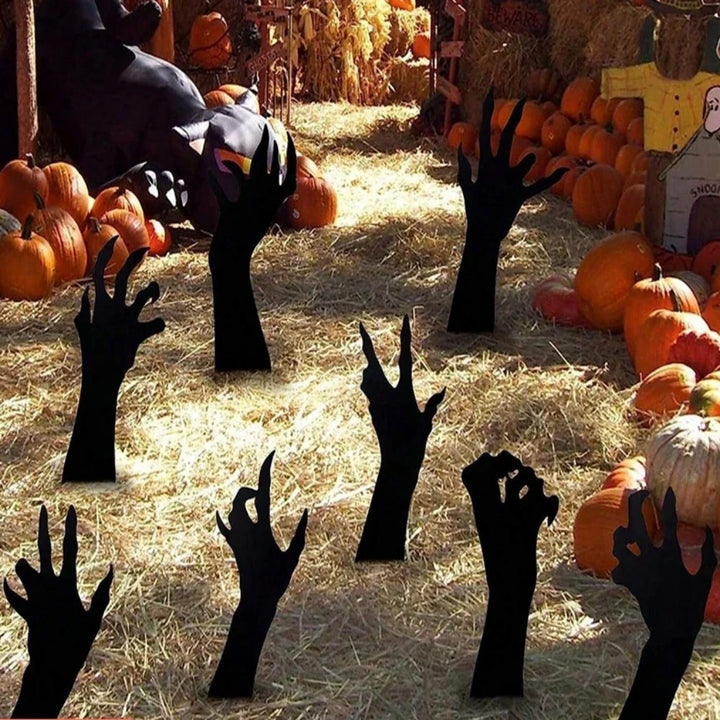 Halloween Skeleton Hands Ground Stakes Decor Fall 2025