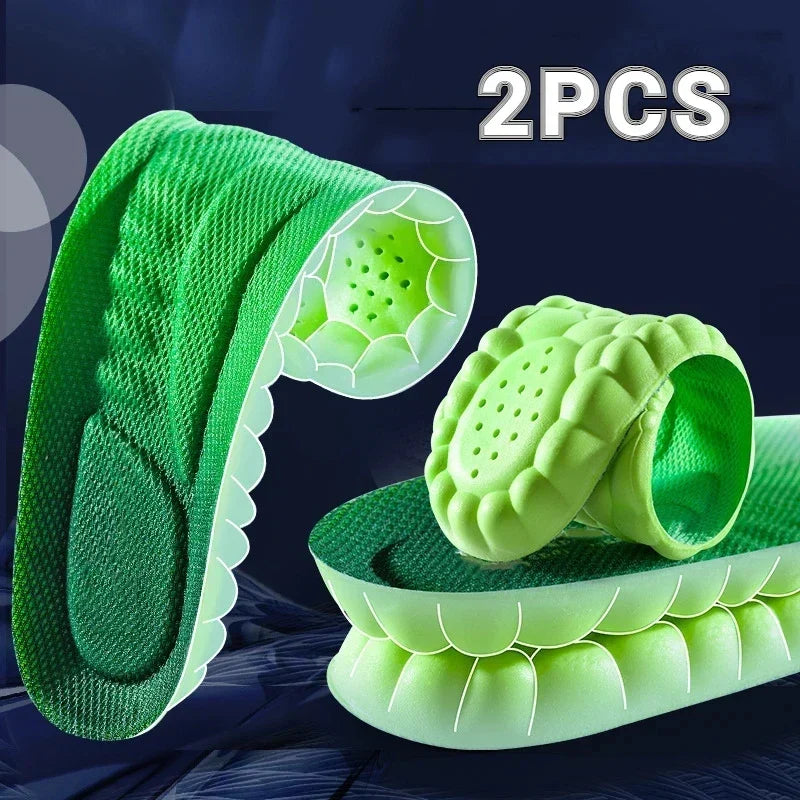 4D Massage Insoles – Ultra Soft Orthopedic Insoles For Running Shoes, Arch Support, Back To School 2025 Comfort