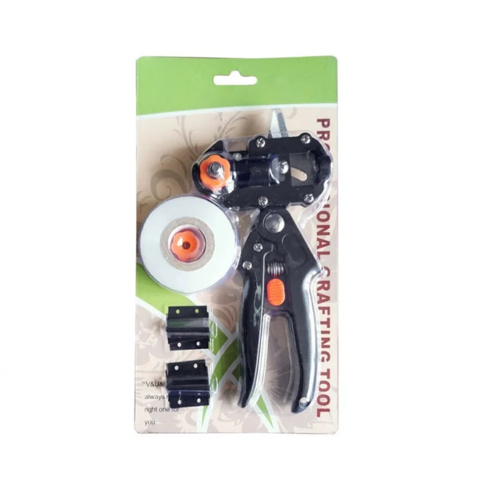 Professional Garden Grafting Tool Set - Stainless Steel Pruning Shears for Fruit Trees and Branches