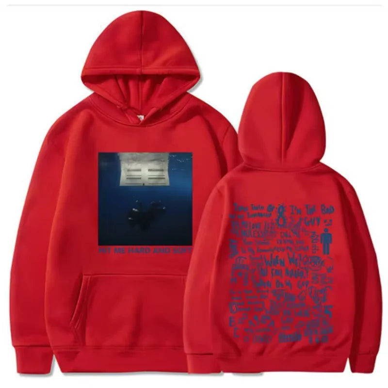 Warm Men’s Hoodie - Slim Fleece Polyester, Urban Street