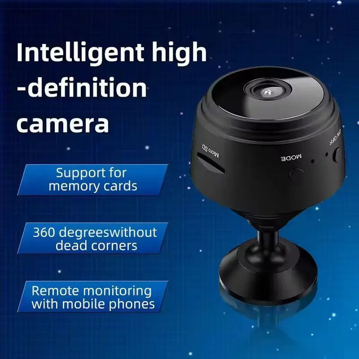 Mini WiFi Camera 1080P HD Night Vision Surveillance Wireless Security for Remote Viewing Fall 2025