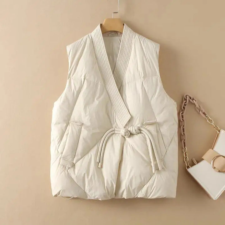 Insulating Womens Vest - Cropped Quilted, Streetwear