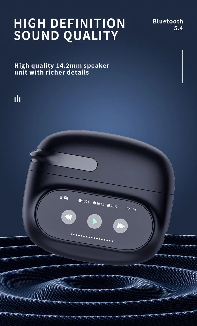 AI Translation Bluetooth Earphones With ANC And Touch