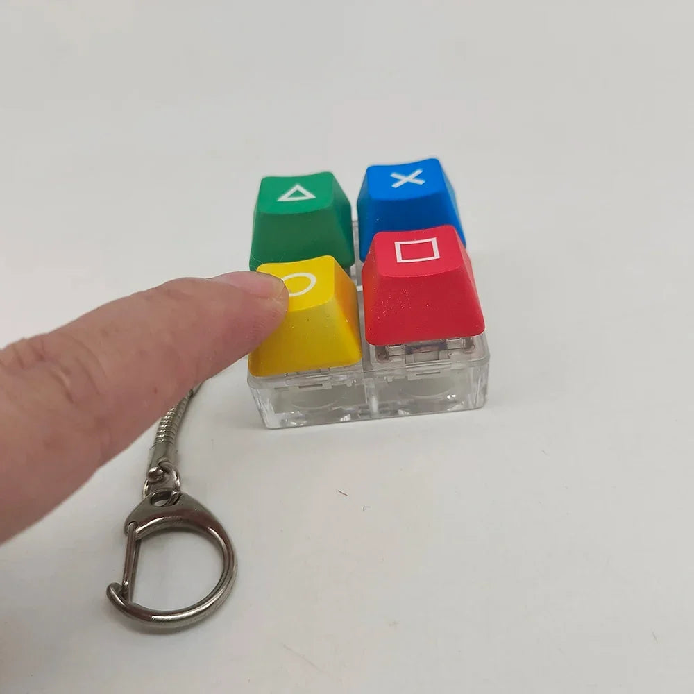 Keycap Tester Keychain Mini Mechanical Keyboard Toy