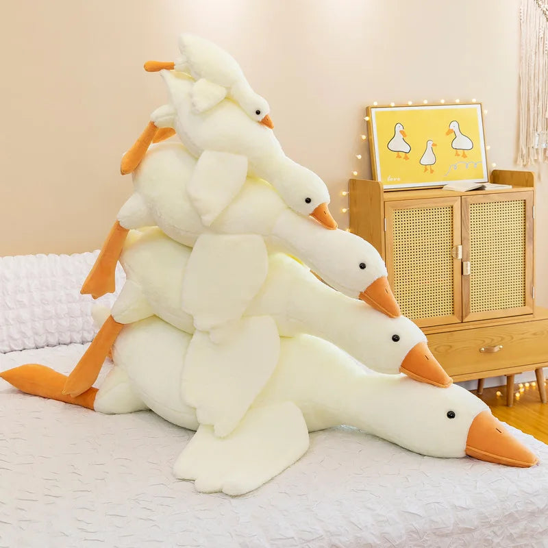 Goose Plush Pillow Soft Sleeping Cushion Holiday Gift 2026 Cozy Home Decor For Sofa Bed