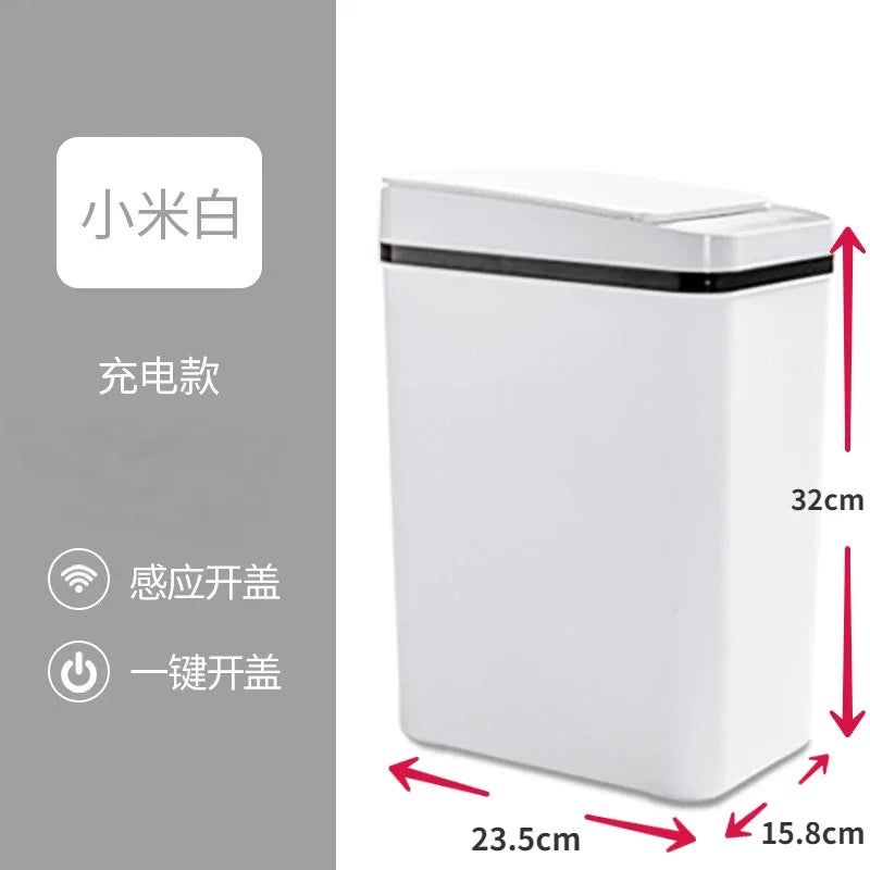 Smart Trash Can Automatic Sensor Bin Touchless Odor Control