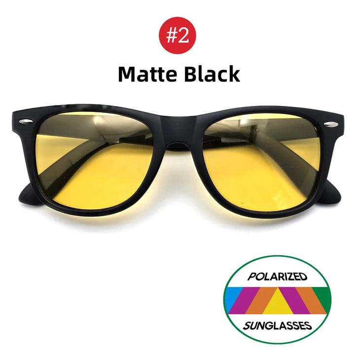 Night Vision Sunglasses Polarized Yellow Lenses UV400 Protection For Enhanced Night Driving Fall 2025 Trend