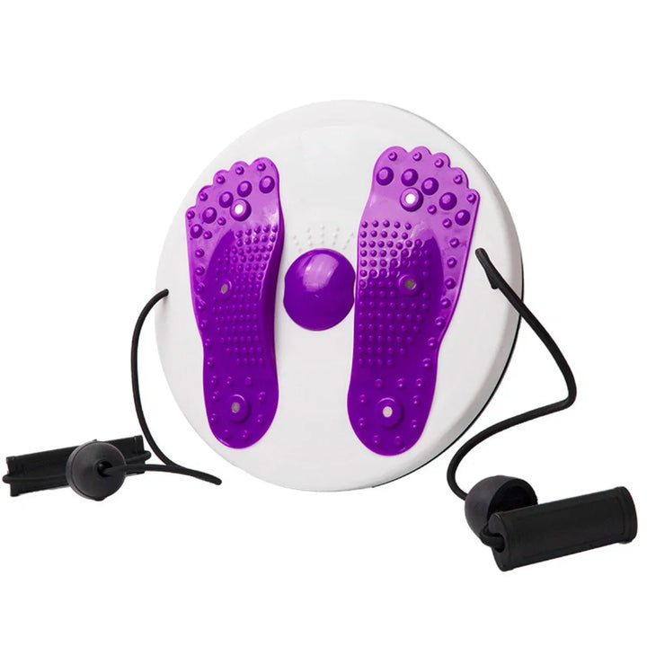 Waist Twisting Disc With Foot Massage Pads Portable Trainer