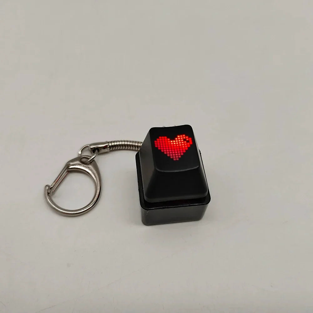 Mechanical Keyboard Keychain RGB Mini Tester Stress Toy