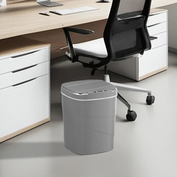 Touchless Sensor Trash Can Battery Powered Hygienic Home