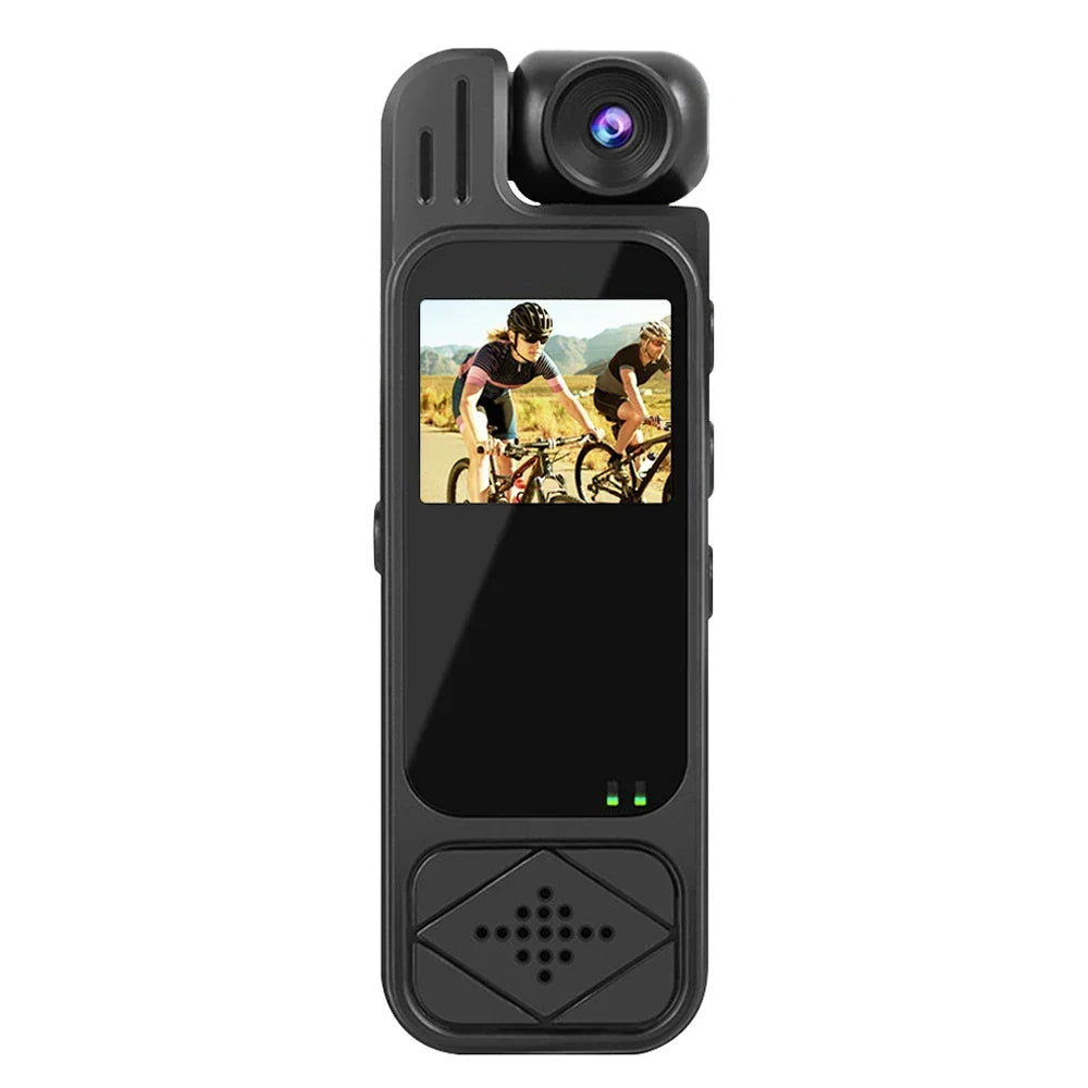 Body Camera 1.3 Inch Screen Mini Camcorder 1080P HD Infrared Night Vision Portable Video Recorder TikTok Viral 2025 Gift