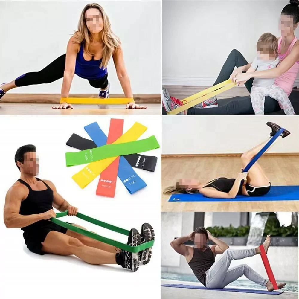 Resistance Bands Set TPE Workout Bands Home Fitness