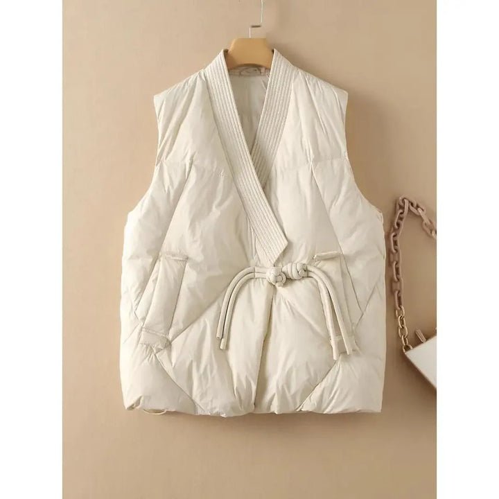Insulating Womens Vest - Cropped Quilted, Streetwear