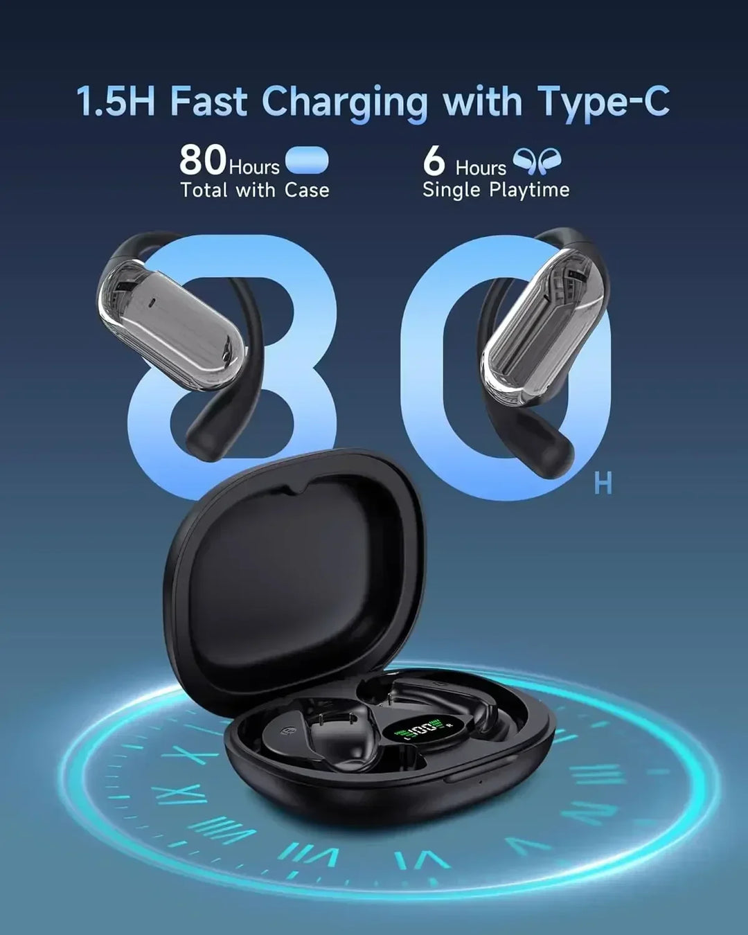 AI Translation Earbuds Real Time Translator Travel 2025
