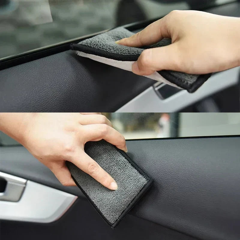 Microfiber Cleaning Sponge Set Double Sided Car Detailing Sponges And Towels Fall 2025 Gift Idea