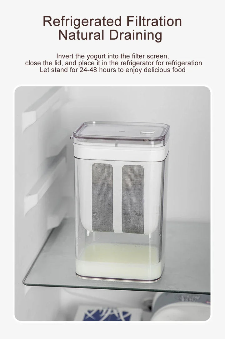 Yogurt Strainer Stainless Steel Filter For Whey Separation