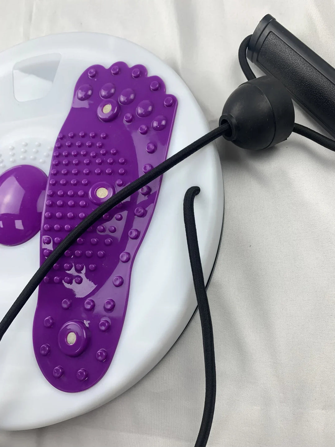 Waist Twisting Disc With Foot Massage Pads Portable Trainer
