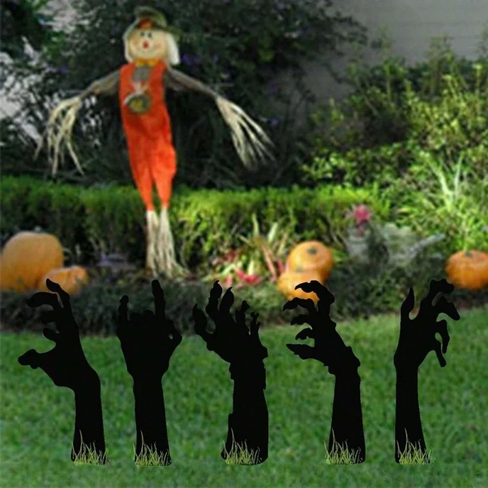 Halloween Skeleton Hands Ground Stakes Decor Fall 2025