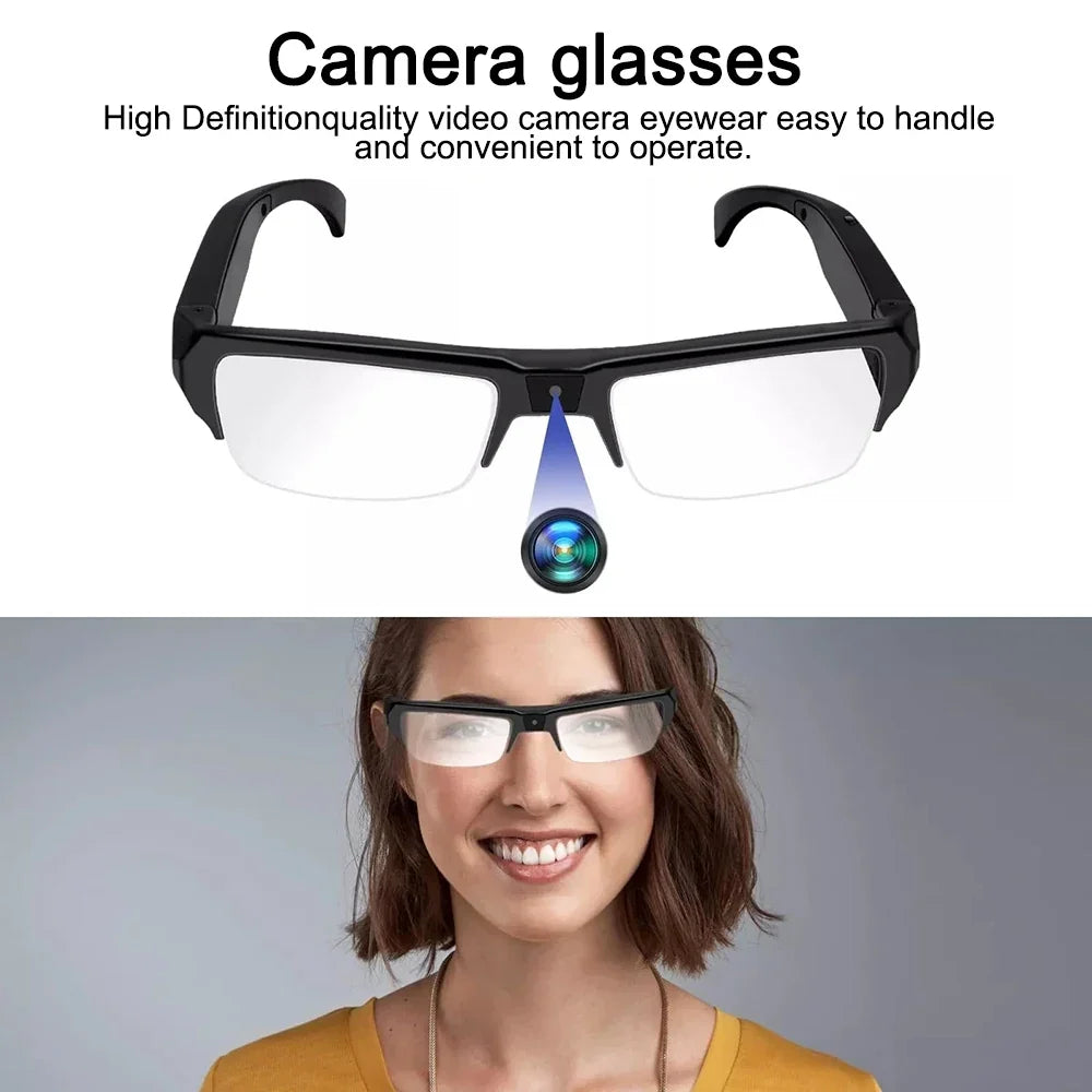 1080P Mini Camera Smart Glasses Portable Sports Glasses
