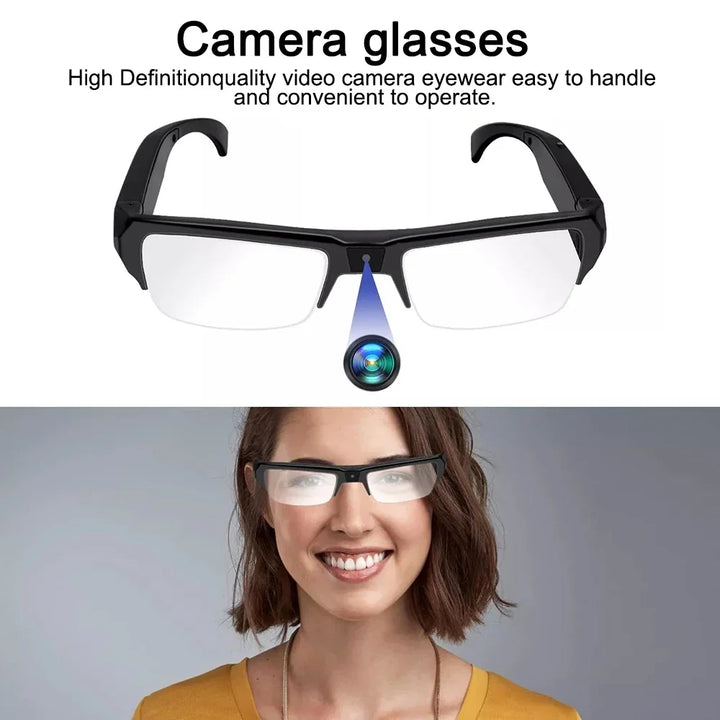 1080P Mini Camera Smart Glasses Portable Sports Glasses