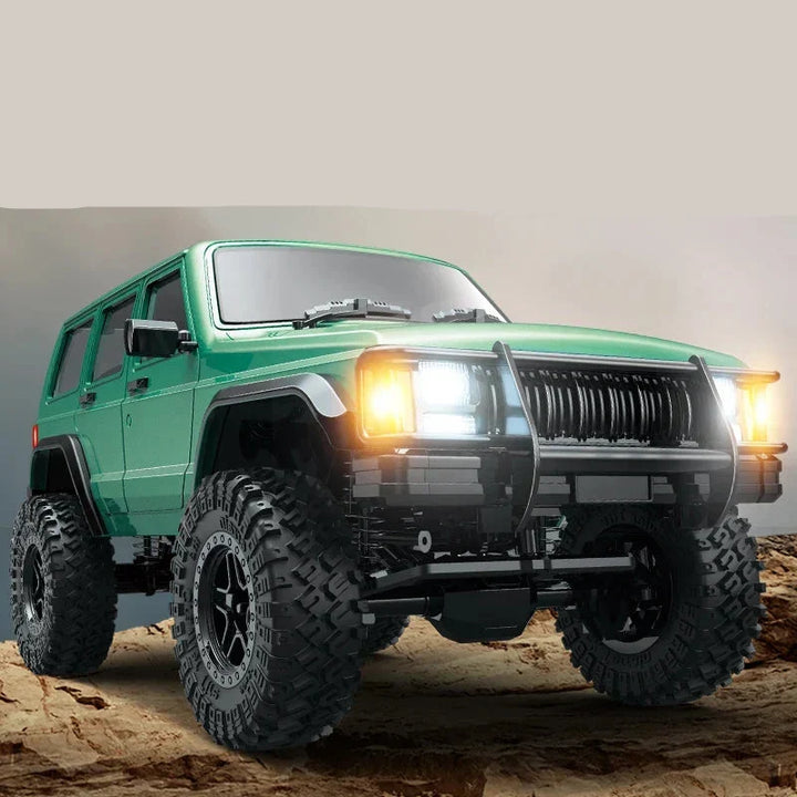 RC Car 1/18 Scale 4WD Off Road Crawler Toy Remote Control 2.4G With 40 Minute Run Time Fall 2025 Gift